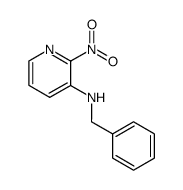 2-nitro-3-benzylaminopyridine结构式