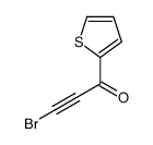 3-bromo-1-thiophen-2-ylprop-2-yn-1-one结构式
