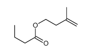 3-methyl-3-buten-1-yl butyrate Structure