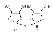 1,3,2-Dioxaphosphole,2,2'-oxybis[4,5-dimethyl-, 2,2'-dioxide structure