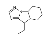 9-Ethylidene-4a,5,7,8,8a,9-hexahydro-6H-[1,2,4]triazolo[1,5-a]indole structure