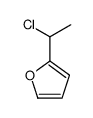 2-(1-氯乙基)呋喃结构式