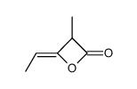 4-ethylidene-3-methyloxetane-2-one Structure