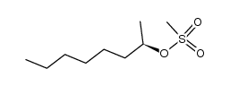 (R)-octan-2-yl methanesulfonate Structure