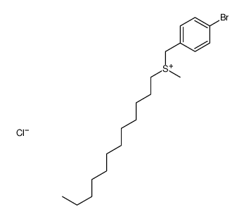 (4-bromophenyl)methyl-dodecyl-methylsulfanium,chloride结构式