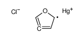 chloro(furan-3-yl)mercury Structure