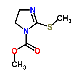 4,5-Dihydro-2-(Methylthio)-1H-iMidazole-1-carboxylic Acid Methyl Ester structure