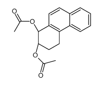 [(1R,2R)-1-acetyloxy-1,2,3,4-tetrahydrophenanthren-2-yl] acetate Structure