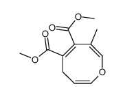 dimethyl 7-methyl-4H-oxocine-5,6-dicarboxylate结构式