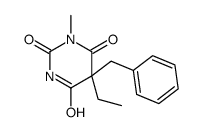 5-benzyl-5-ethyl-1-methyl-1,3-diazinane-2,4,6-trione Structure