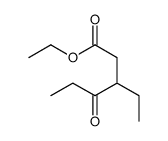 ethyl 3-ethyl-4-oxohexanoate结构式