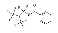 S-(1,1,3,3,3-pentafluoro-2-(trifluoromethyl)propyl) benzothioate Structure