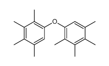 1,2,3,4-tetramethyl-5-(2,3,4,5-tetramethylphenoxy)benzene Structure