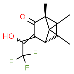 (1R,4α)-1,7,7-Trimethyl-3-(1-hydroxy-2,2,2-trifluoroethylidene)bicyclo[2.2.1]heptane-2-one picture