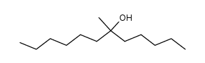 6-methyl-dodecan-6-ol结构式
