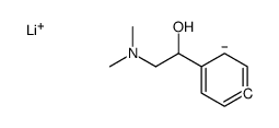 lithium,2-(dimethylamino)-1-phenylethanol结构式