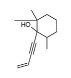 1-but-3-en-1-ynyl-2,2,6-trimethylcyclohexan-1-ol Structure
