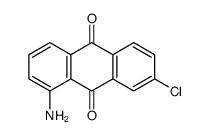 1-amino-7-chloroanthracene-9,10-dione Structure