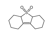 1,2,3,4,4a,5a,6,7,8,9-decahydrodibenzo[b,d]thiophene 5,5-dioxide结构式