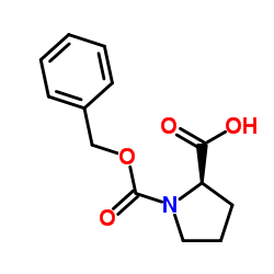 N-CBZ-D-Proline structure