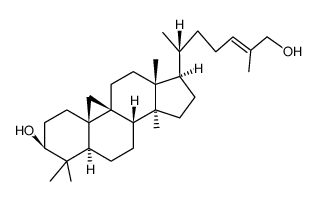 cycloart-24-ene-3β,26-diol结构式