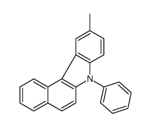 10-methyl-7-phenylbenzo[c]carbazole结构式