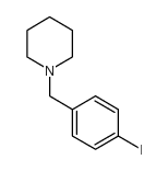 1-(4-碘苄基)哌啶结构式