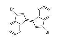 1-bromo-3-(3-bromoinden-1-ylidene)indene结构式
