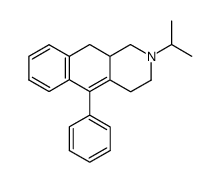 1,2,3,4,10,10a-hexahydro-2-isopropyl-5-phenylbenz[g]isoquinoline Structure