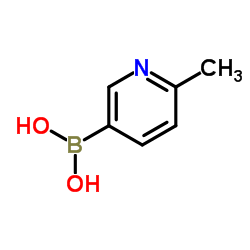 (6-Methylpyridin-3-yl)boronic acid Structure