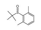 tert-Butyl 2,6-xylyl sulfoxide结构式