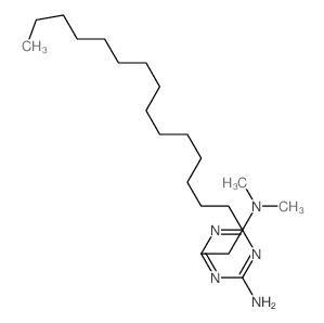 1,3,5-Triazine-2,4-diamine,6-heptadecyl-N2,N2-dimethyl- picture
