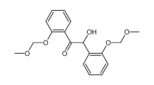 2,2'-Bis-methoxymethoxy-benzoin结构式