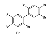 1,2,3,4-tetrabromo-5-(2,4,5-tribromophenyl)benzene structure