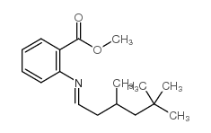 isononanal/methyl anthranilate schiff's base Structure