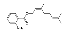 neryl anthranilate Structure