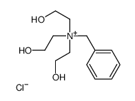 benzyltris(2-hydroxyethyl)ammonium chloride Structure