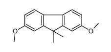 2,7-dimethoxy-9,9-dimethylfluorene结构式