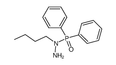 N-butyl-P,P-diphenylphosphinic hydrazide结构式