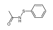 N-Acetylbenzenesulfenamide结构式