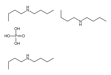 N-butylbutan-1-amine,phosphoric acid结构式