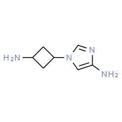 1H-Imidazol-4-amine,1-(cis-3-aminocyclobutyl)-(9CI) picture