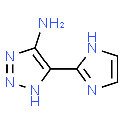 1H-1,2,3-Triazol-4-amine,5-(1H-imidazol-2-yl)-(9CI) Structure