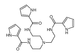 N-[2-[bis[2-(1H-pyrrole-2-carbonylamino)ethyl]amino]ethyl]-1H-pyrrole-2-carboxamide Structure