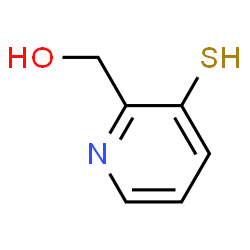 2-Pyridinemethanol,3-mercapto-(9CI) structure
