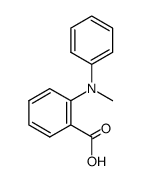 2-(N-Methyl-N-phenylamino)-benzoic acid Structure