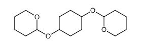 2-[4-(oxan-2-yloxy)cyclohexyl]oxyoxane结构式
