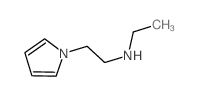 N-ethyl-2-pyrrol-1-yl-ethanamine结构式