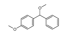 1-methoxy-4-(methoxy(phenyl)methyl)benzene Structure
