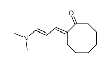 2-(3-(dimethylamino)allylidene)cyclooctan-1-one Structure